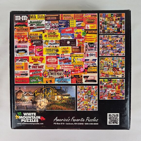 White Mountain Puzzles "Vintage Candy Wrappers" 1000 Piece Jigsaw Puzzle NWT - Picture 7 of 8